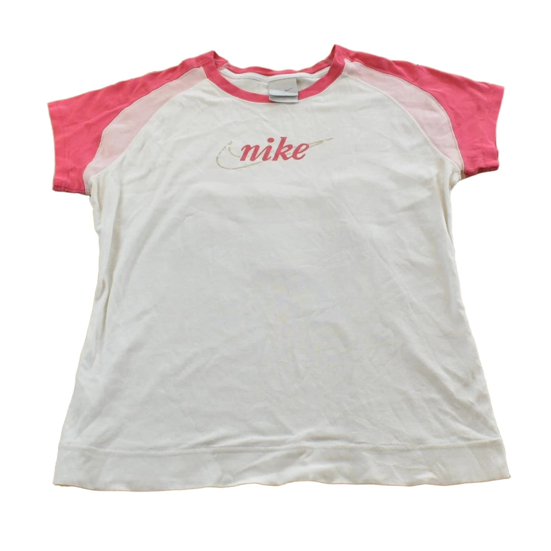 Vintage Y2K Nike Graphic Baby Tee T-Shirt Womens L