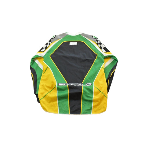 Vintage 1990s Sinisalo Racing MotorCross Longsleeve Shirt Jersey Men's S