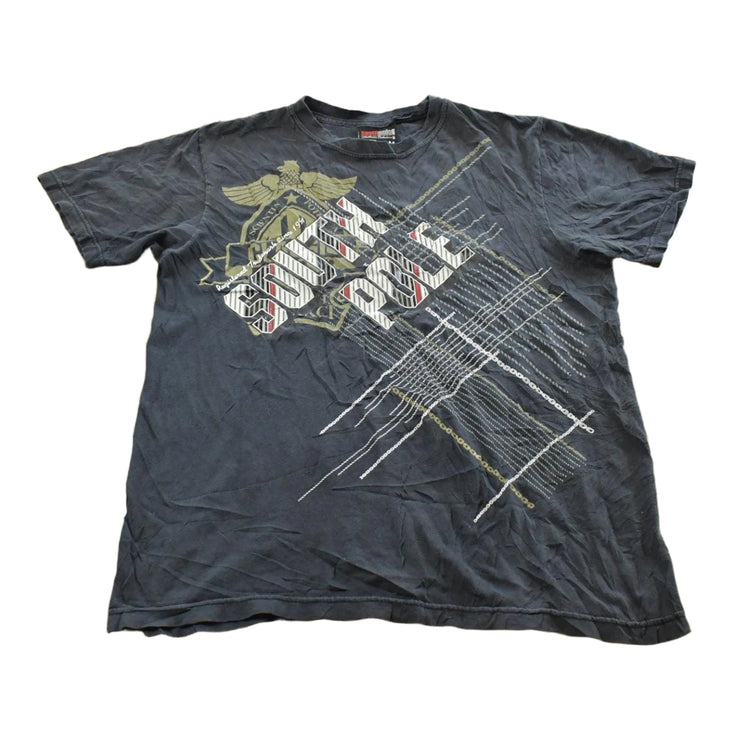 Vintage 1990s Southpole Graphic Print T-Shirt Mens Men's Large