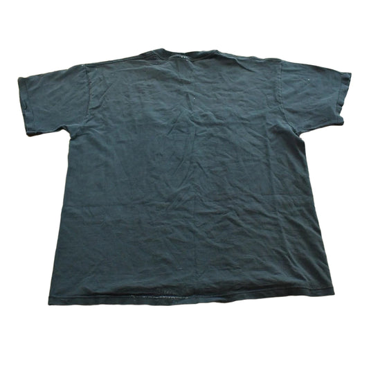 Vintage 1990 Blue Chicago T-Shirt Mens Men's Large