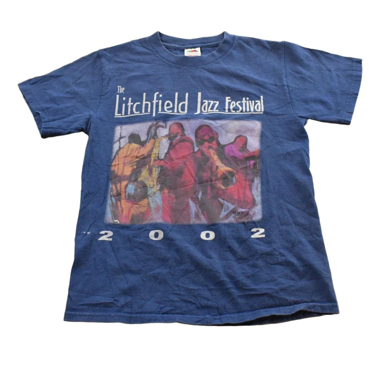 Vintage 2000s Litchfield Jazz Festival T-Shirt Men's L