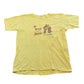 Vintage 1980s Brick Shirt House Funny Cartoon T-Shirt Mens L