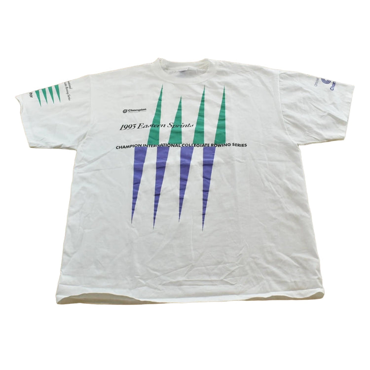 Vintage 1995 Collegiate Rowing T Shirt Men's L