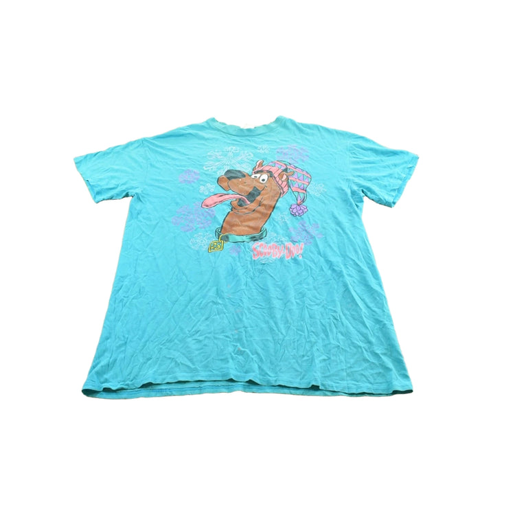 Vintage 1998 Scooby Doo Snowflakes T-Shirt Men's 2XL Long Men's 2XL