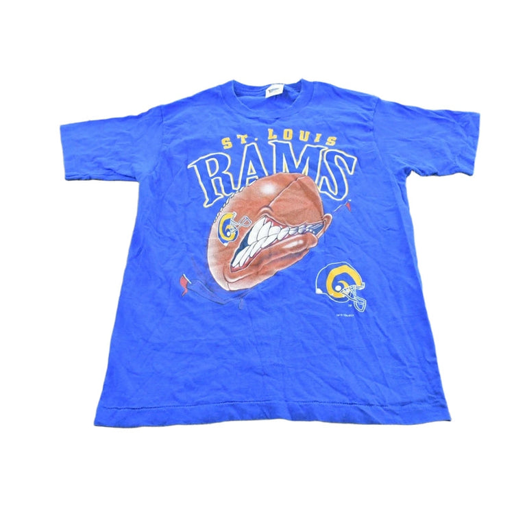 Vintage 1994 St. Louis Rams NFL Graphic T-Shirt Men's M
