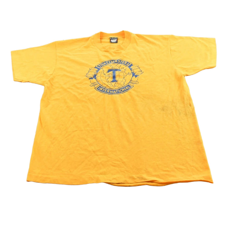 Vintage 1990s Toastmasters International Promotional T-Shirt Men's L