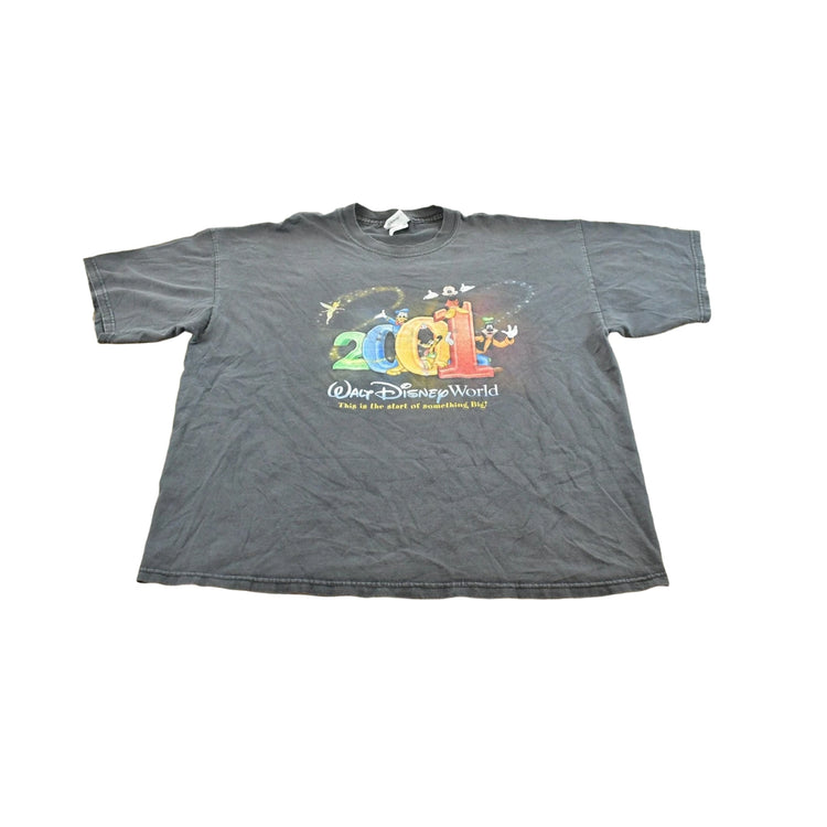Vintage 2001 Mickey Mouse Walt Disney World T-Shirt Men's 2XL