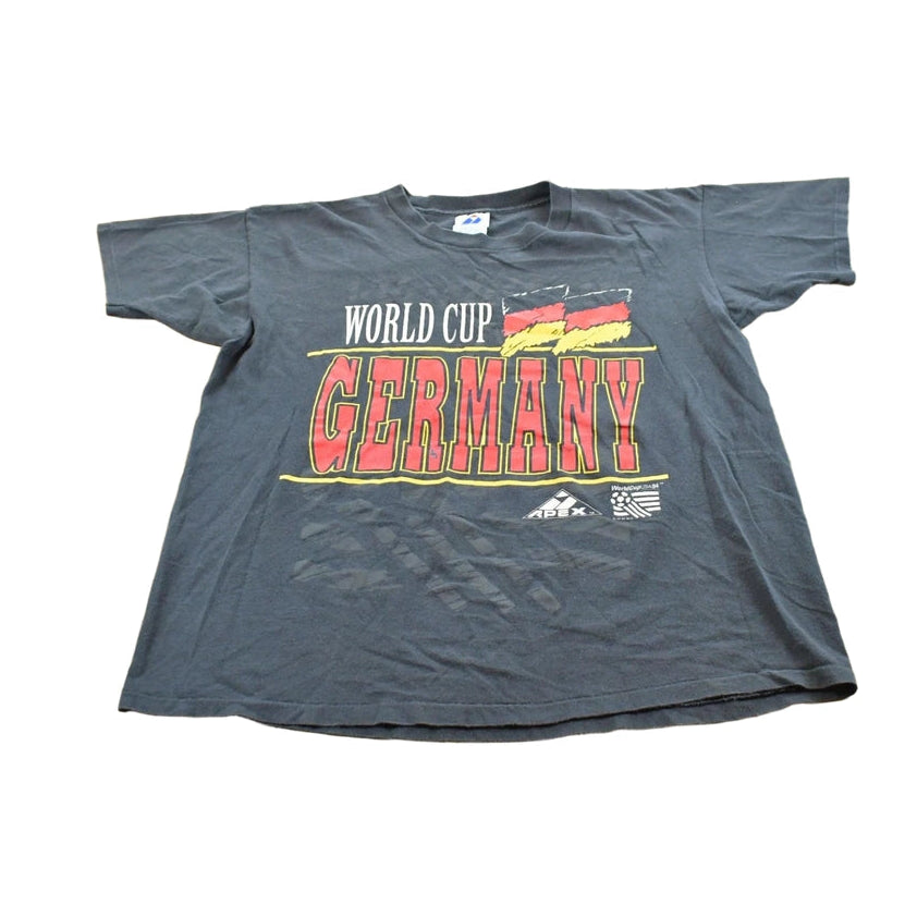 Vintage 1994 Apex One Team Germany World Cup T-Shirt Men's XL