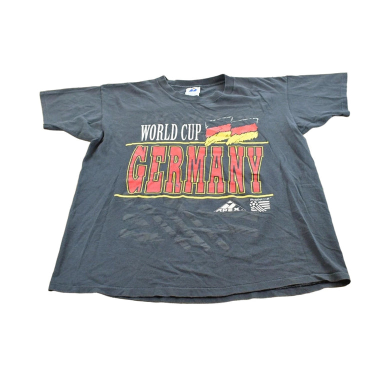 Vintage 1994 Apex One Team Germany World Cup T-Shirt Men's XL