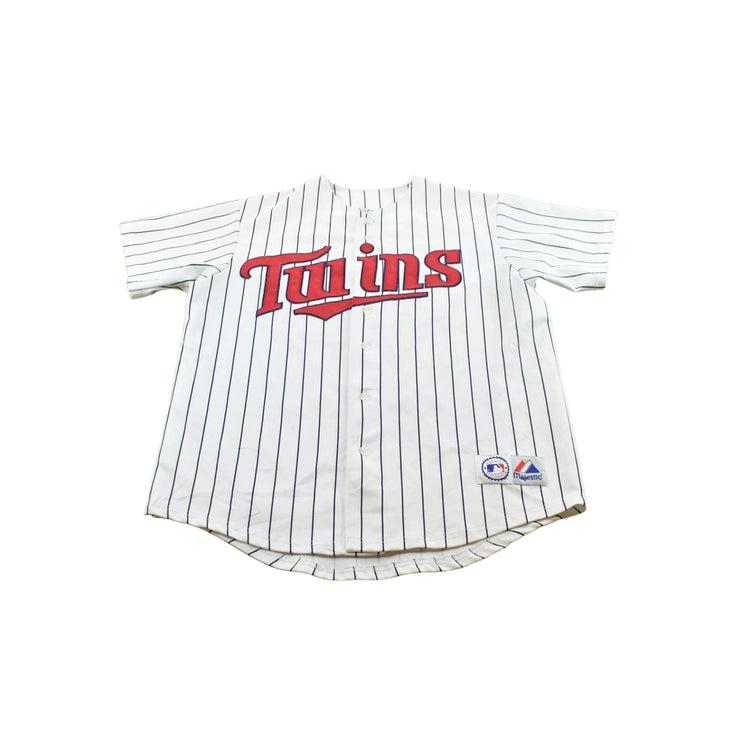 Vintage 2000s Minnesota Twins Torii Hunter #48 MLB Baseball Jersey Men's XL