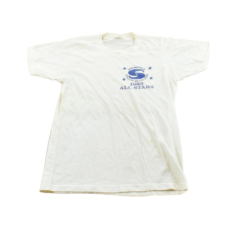 Vintage 1983 Springfield Athletic Association All Stars T-Shirt Men's XS