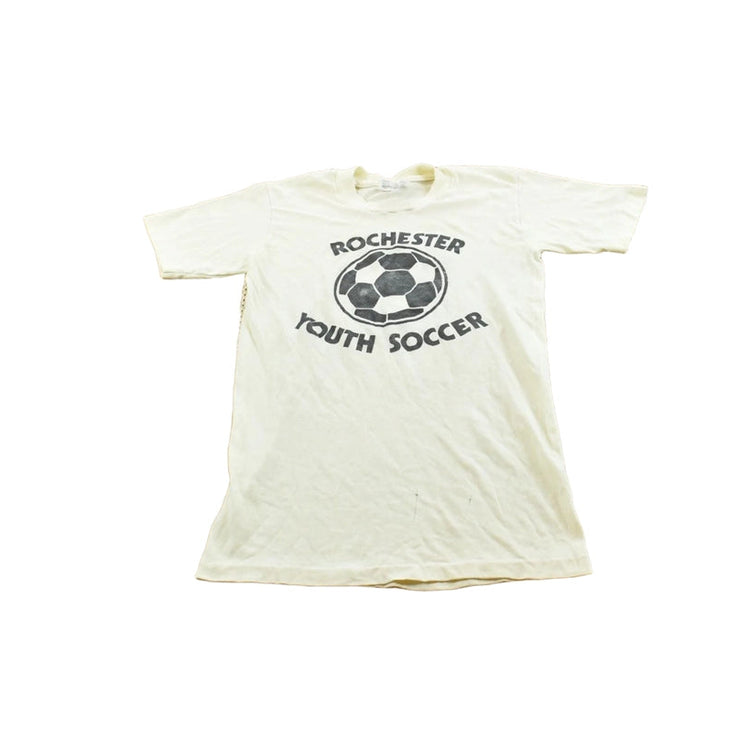 Vintage 1980s Rochester Youth Soccer T-Shirt Men's XS