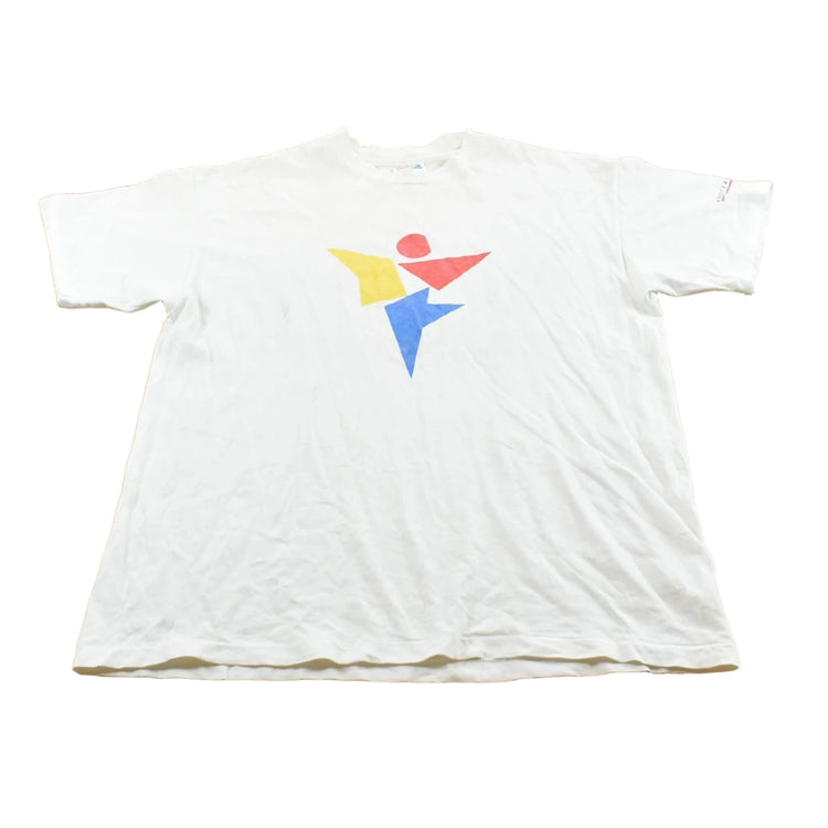 Vintage 1990s Abstract Graphic Protek Promotional T-Shirt Men's L