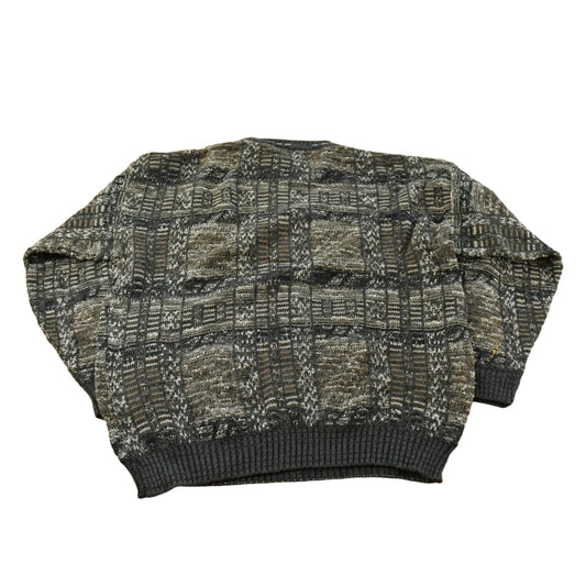 Vintage 1990s City Casuals Knit Crewneck Sweater Mens L