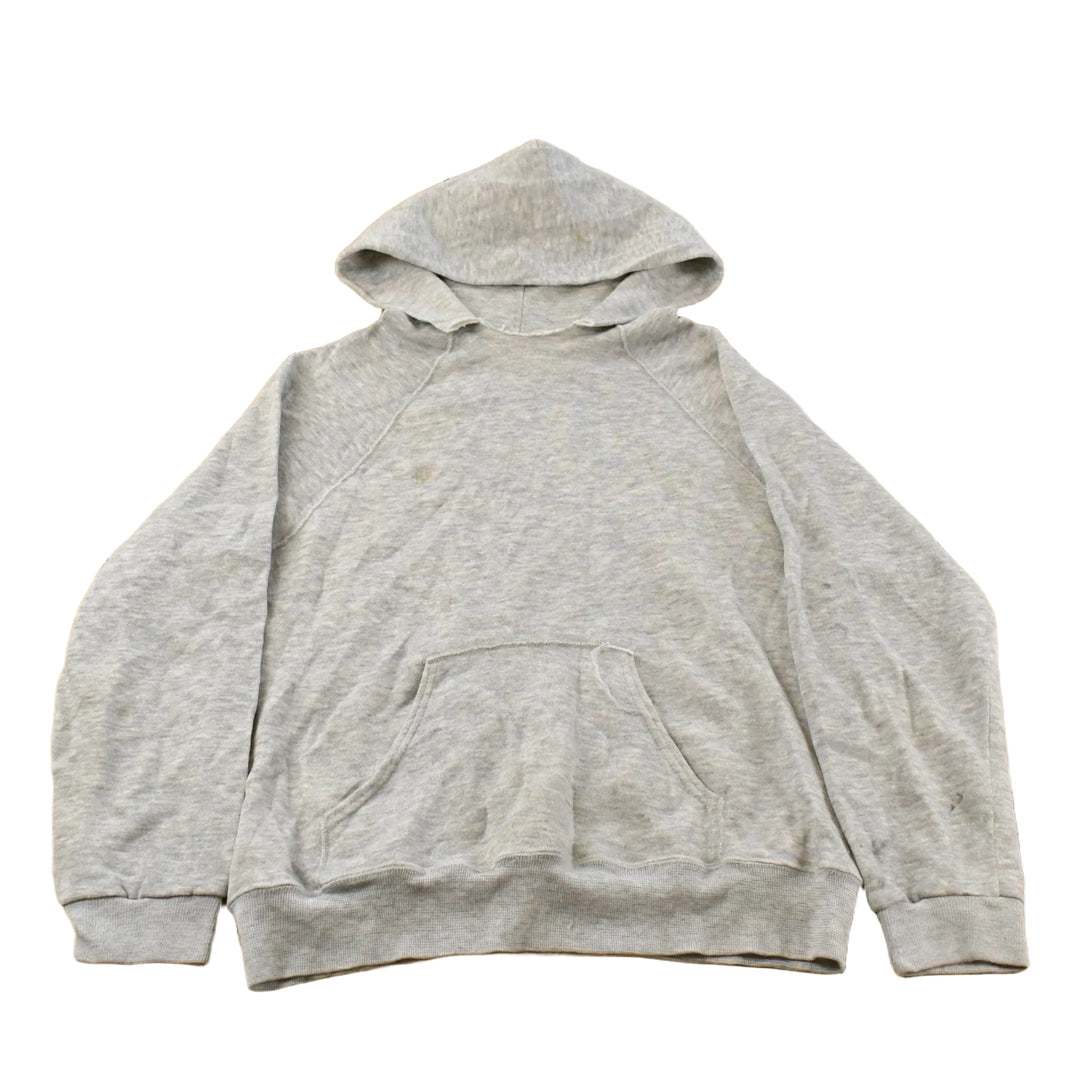 Vintage 1970s Track & Court Blank Hoodie Men's Large