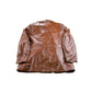 Vintage 1980s Reed Sportswear Fur Lined Leather Jacket