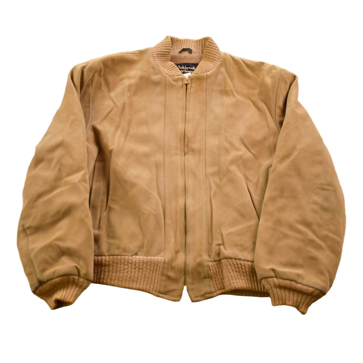 Vintage 1950s Oakbrook Sportswear Full Zip Cotton Jacket