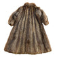Vintage 1970s Full Length Multi Brown Mink Fur Coat