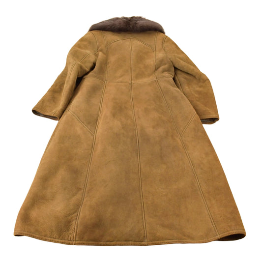 Vintage 1980s Morlands Lambskin Shearling Leather Jacket