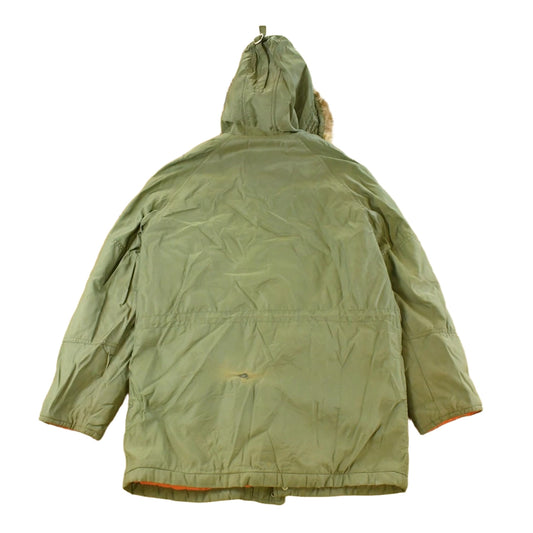 Vintage 1970s Sears N-3B Snorkel Parka Jacket Men's Large