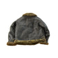 Vintage 1980s Genuine Shearling Leather Fur Jacket Men's Large
