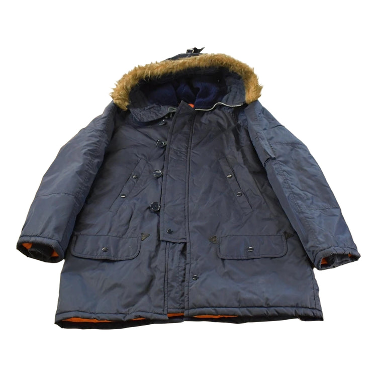 Vintage 1980s Carriage Set Military Type N-3B Snorkel Parka Jacket Men's L