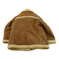 Vintage 1970s Schott NYC Rancher Suede Shearling Fur Leather Jacket Men's 40