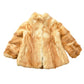 Vintage 1980s Red Fox Fur Coat