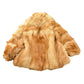 Vintage 1980s Red Fox Fur Coat