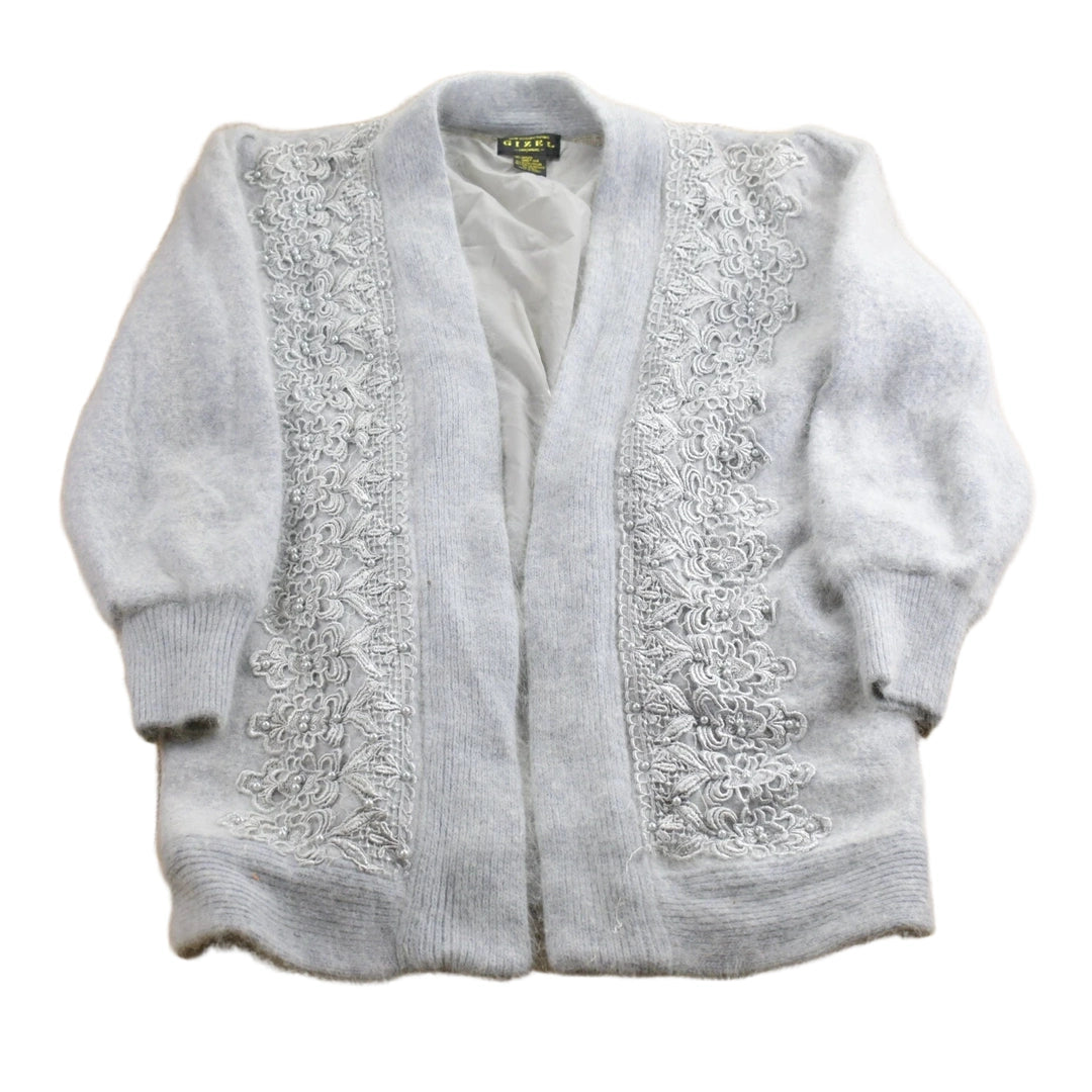 Vintage 1990s Gizel Rabbit Hair Knit Sweater