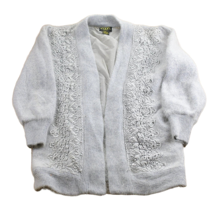 Vintage 1990s Gizel Rabbit Hair Knit Sweater