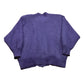 Vintage 1990s Venehsa Furry Knit Lined Button Up Top