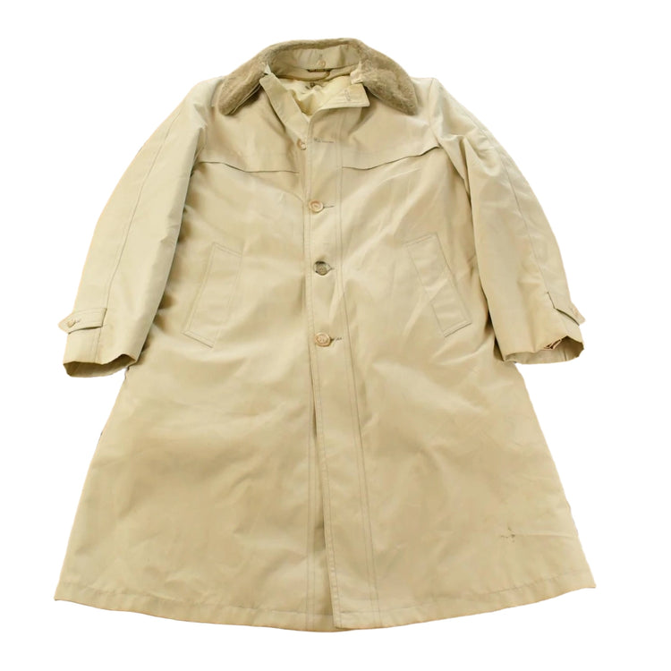 Vintage 1990s Hanny's Mens Wear Down Lined Trench Coat Men's Medium