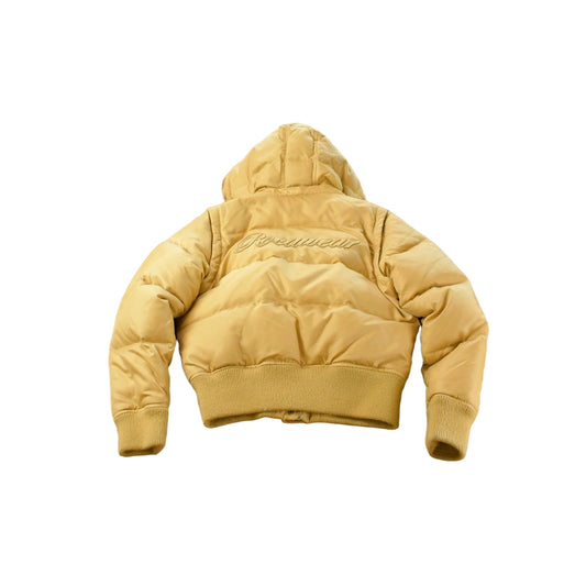Vintage Y2K Rocawear Faux Fur Hooded Puffer Jacket Women's L
