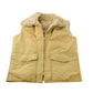 Vintage 1990s Woolrich Faux Fur Full Zip Vest Jacket Men's M