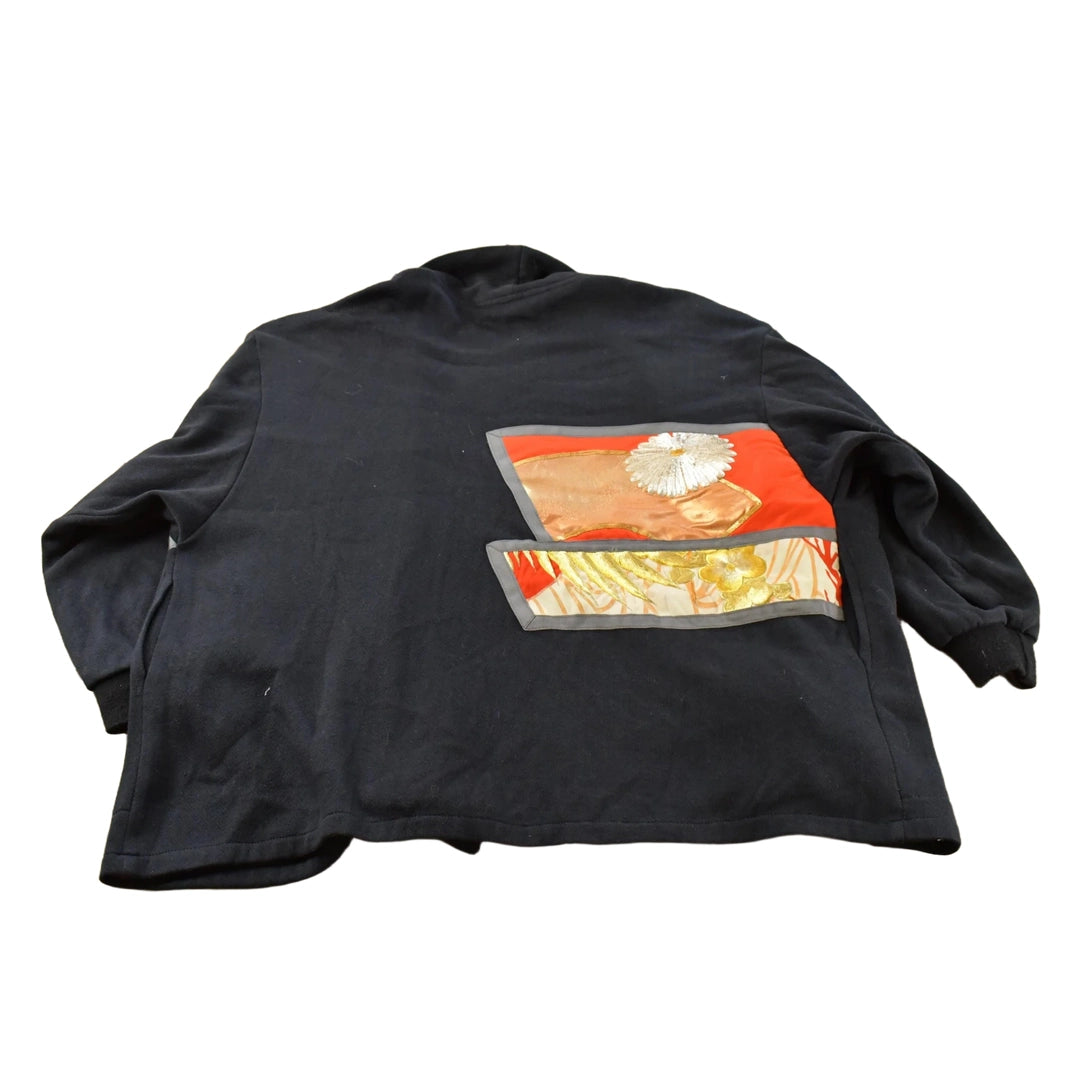 Vintage 1990s Sachi New York Floral Cardigan Sweatshirt Women's XL