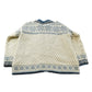 Vintage 1990s Dale Of Norway Wool Knit Cardigan Sweater Women's XL