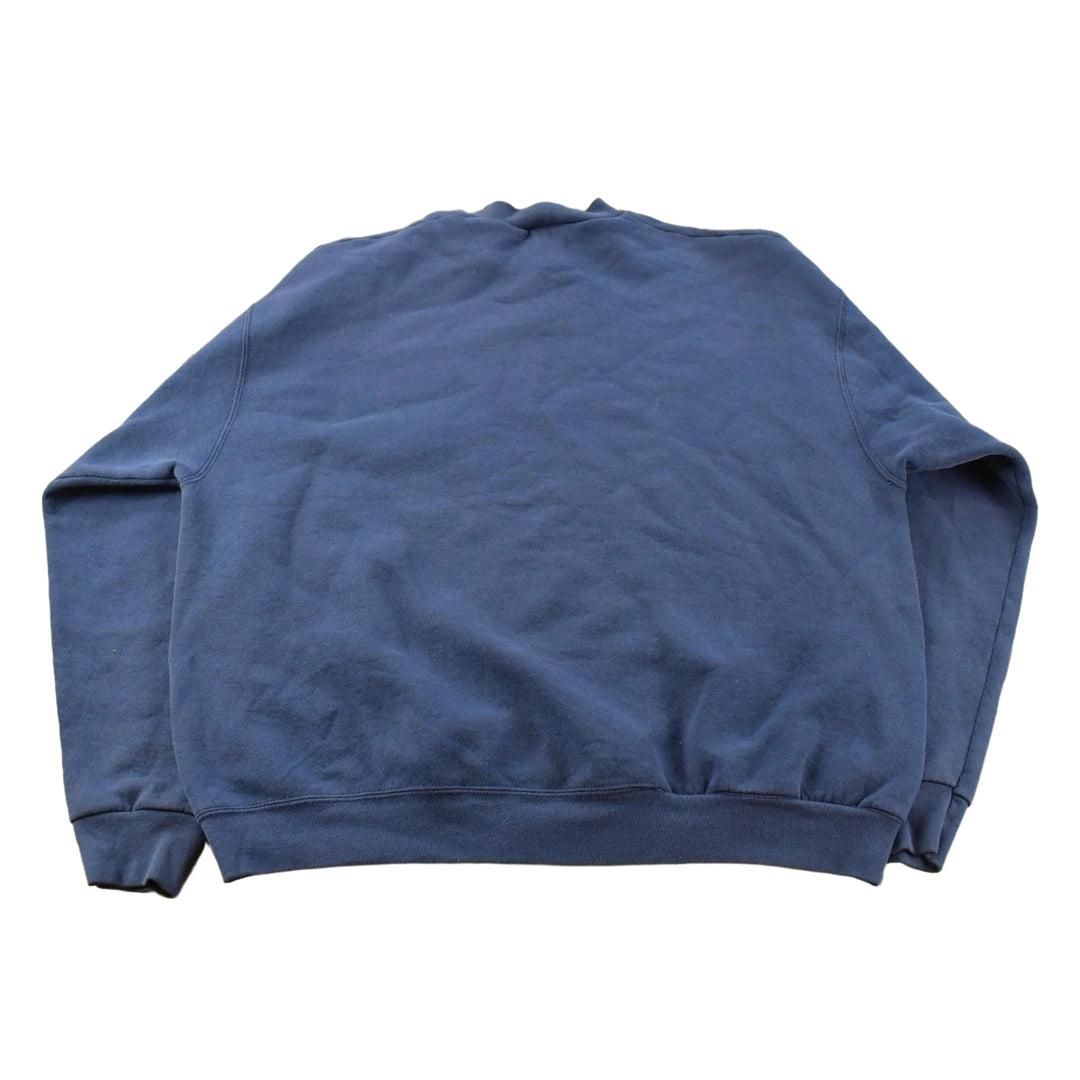 Vintage 1990s Wilson Streetwear Blank Crewneck Sweatshirt Sun Faded Men's XL