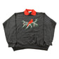 Vintage 1990s Cardinal Birds Collared Sweatshirt Men's Large