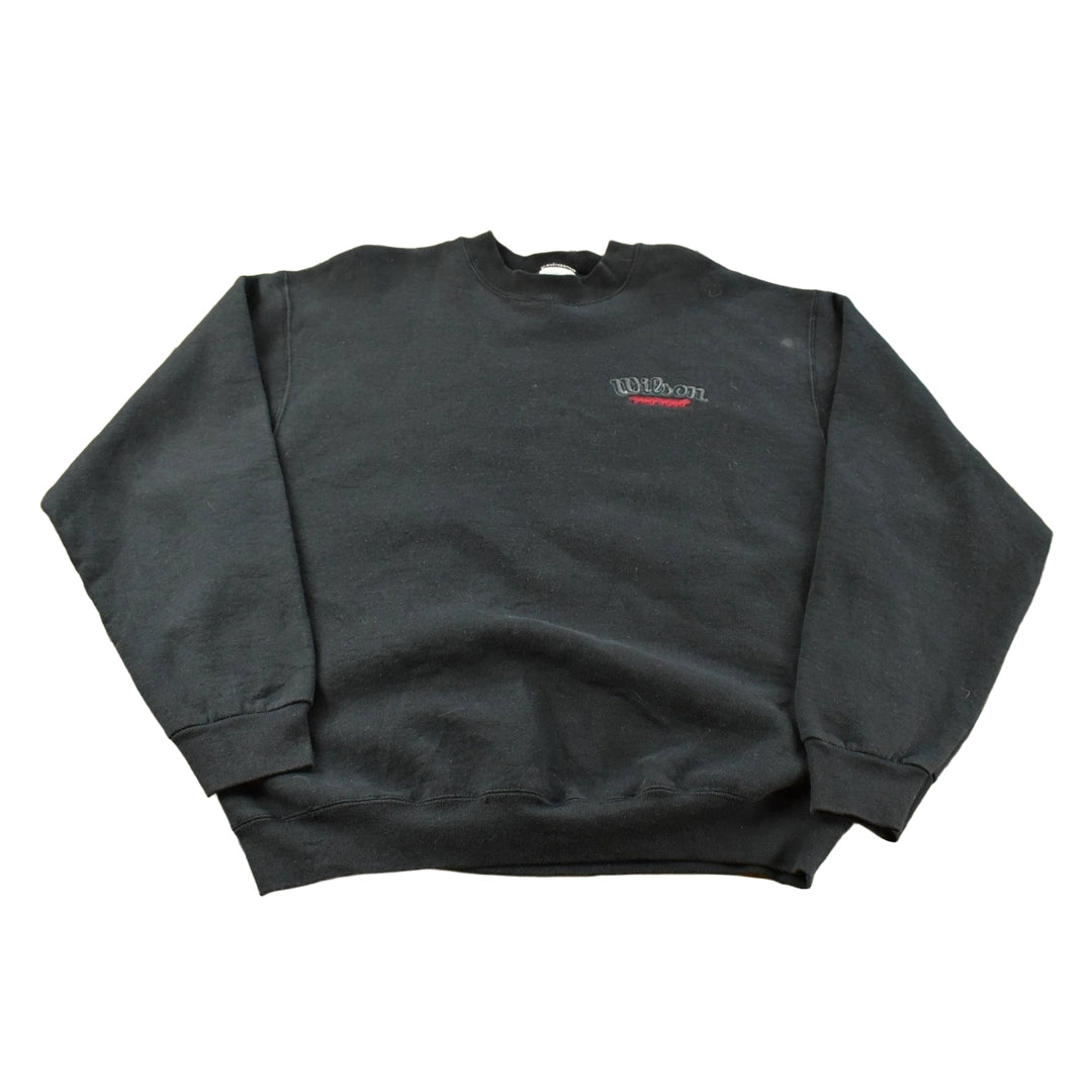 Vintage 1990s Wilson Streetwear Crewneck Sweatshirt Sun Faded Men's XL