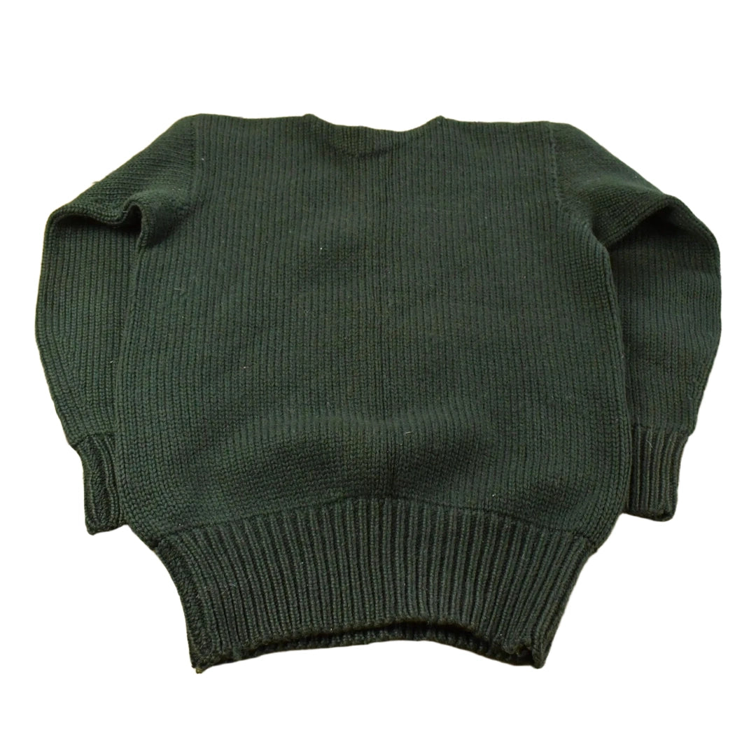 Vintage 1950s Wool Collegiate Varsity Style Knit Sweater Men's S-M