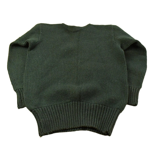 Vintage 1950s Wool Collegiate Varsity Style Knit Sweater Men's S-M