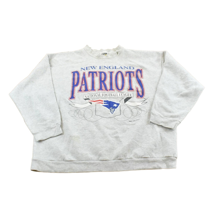 Vintage 1995 New England Patriots Crewneck Sweatshirt Men's L