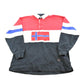 Vintage 1990s Tommy Hilfiger Norway Flag Rugby Shirt Men's L