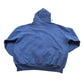 Vintage 1990s Hanes Her Way Blue Zip Up Hoodie Mens XL