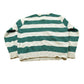 Vintage 1990s Cambridge Dry Goods Striped Knit Wool Crewneck Sweater Men's S