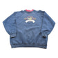 Vintage 1990s Double Collar Wisconsin Autumn Embroidered Crewneck Sweatshirt Men's L