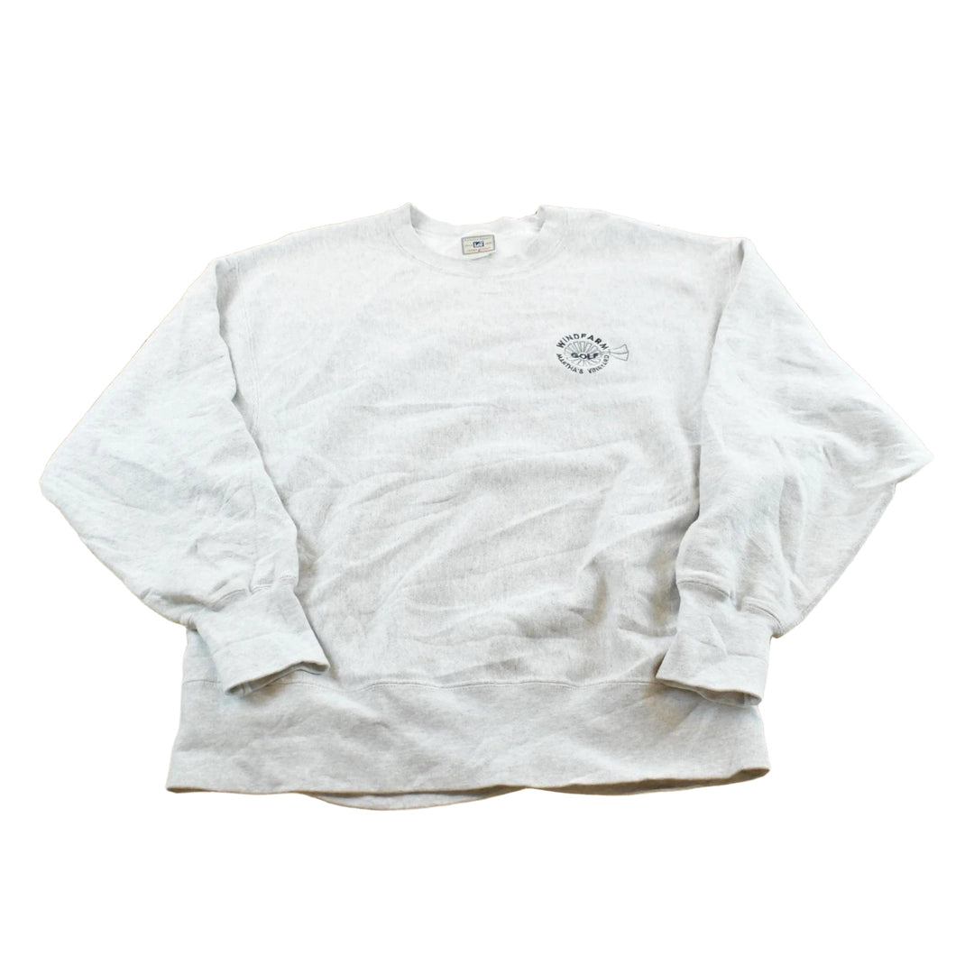 Vintage 1990s Martha's Vineyard Golf Crewneck Sweatshirt Men's L