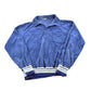 Vintage 1980s Majestic Collared Velour Sweater Men's S