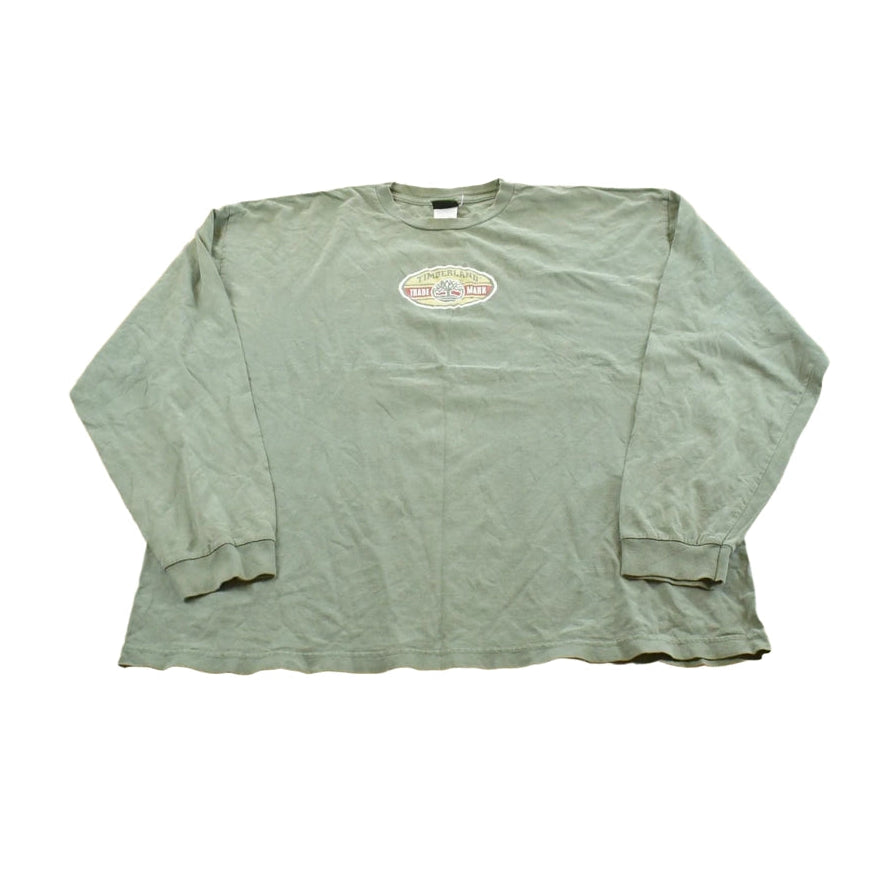 Vintage 1990s Timberland Long Sleeve Graphic T-Shirt Men's XL